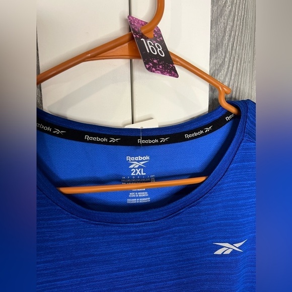 168. Reebok Men’s Crew Performance Tee 2XL - Picture 2 of 5